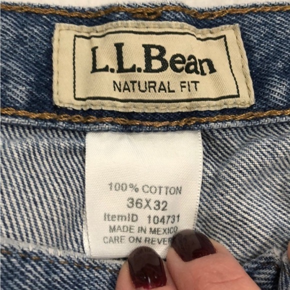 Men’s LL Bean jeans - Picture 2 of 3